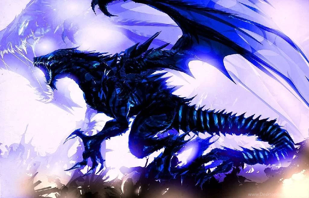 Hybrid Blue Dragon Dragons Wallpapers