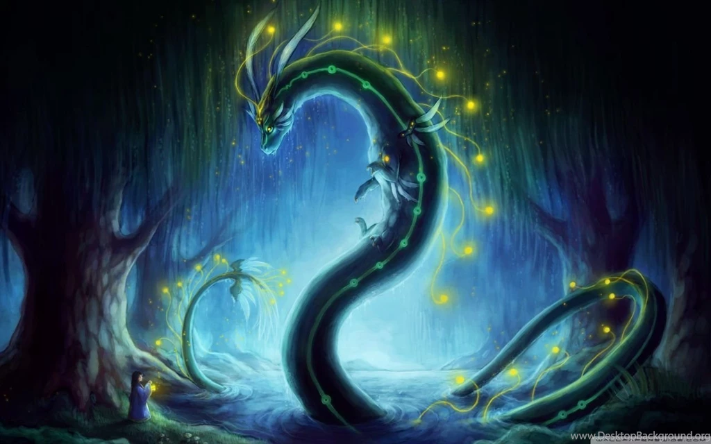 Blue Dragon HD Desktop Wallpapers : Widescreen : Fullscreen