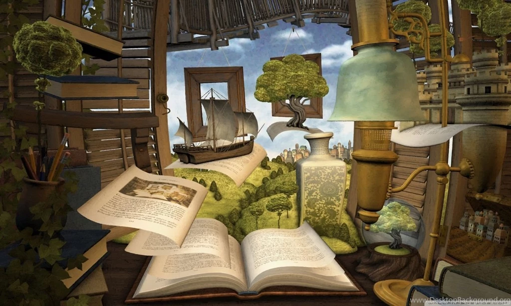 Lost In A Good Book HD Desktop Wallpapers : Widescreen : High ...
