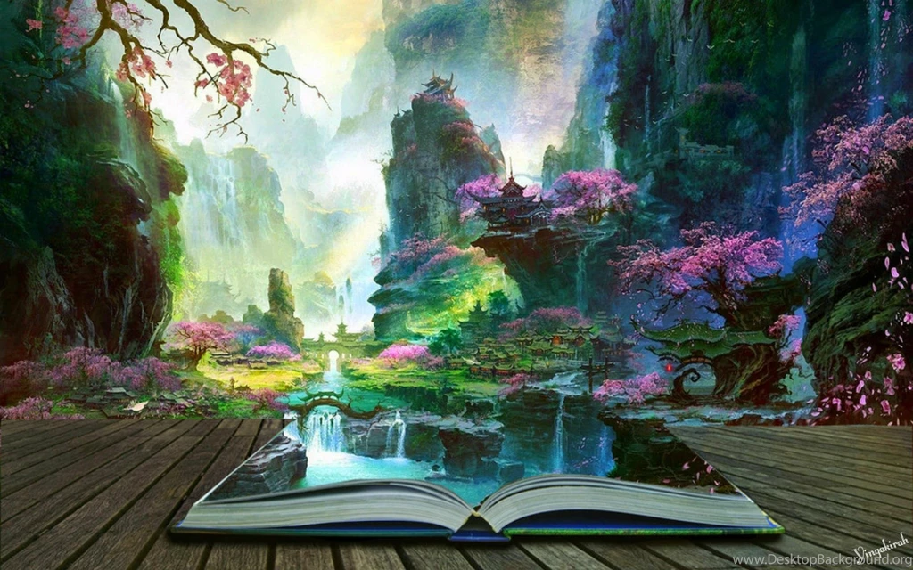 Chinese Book Island Wallpapers