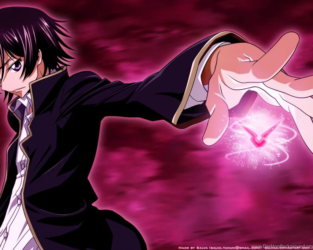 Code Anime Boy Lelouch Lamperouge Purple Eyes Hd Wallpapers ...