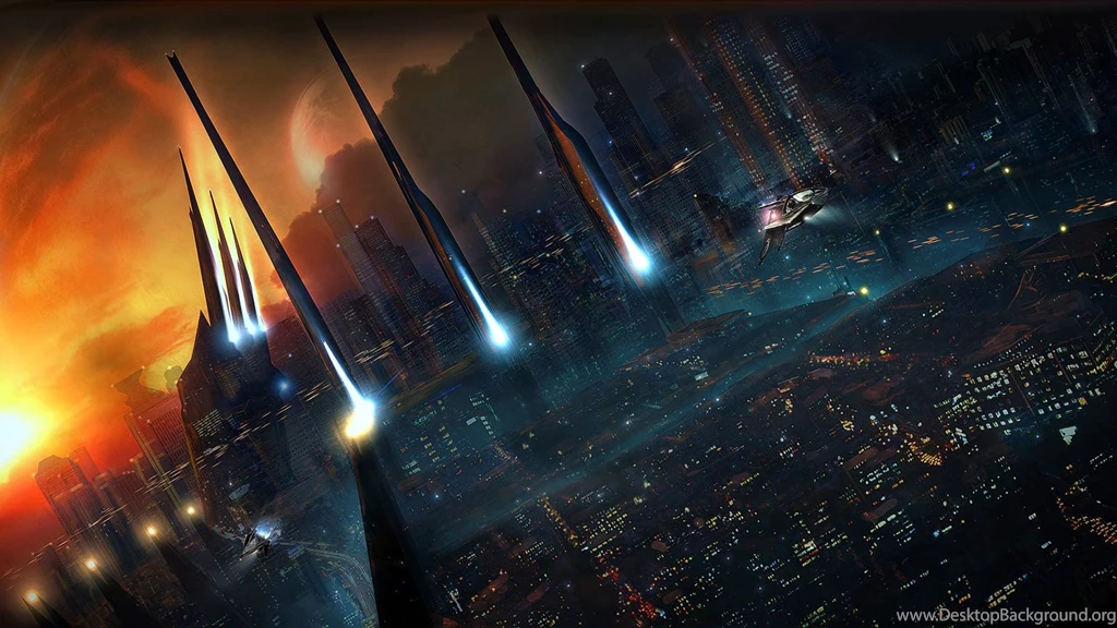 Futuristic Cityscape HD Wallpapers