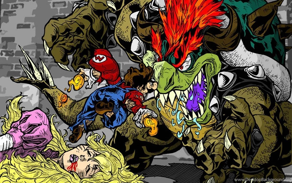 Download Epic Mario Vs Bowser Wallpapers