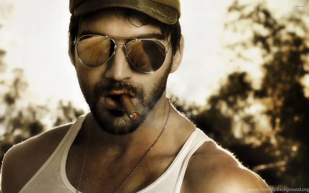Guy In Sunglasses Smoking A Cigar Wallpapers   Photography ...