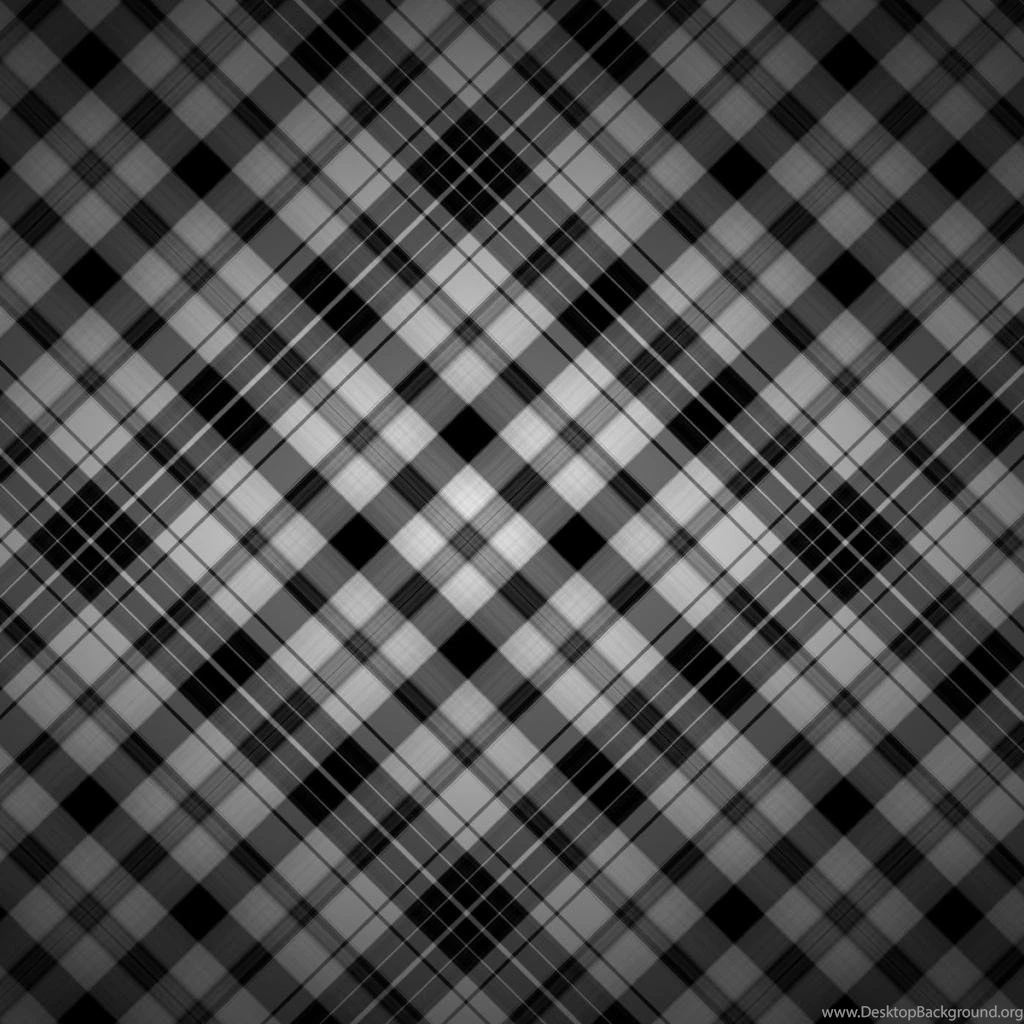 Black And White Plaid Tablet Backgrounds