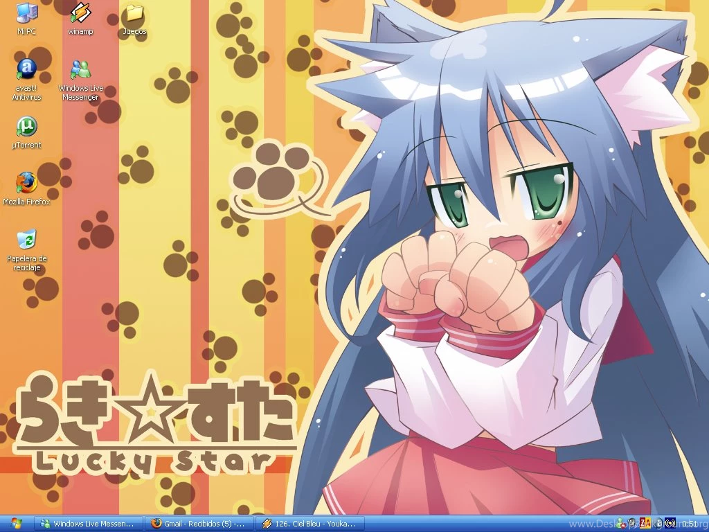 Lucky Star Wallpapers By Wolfang Kamiro On DeviantArt