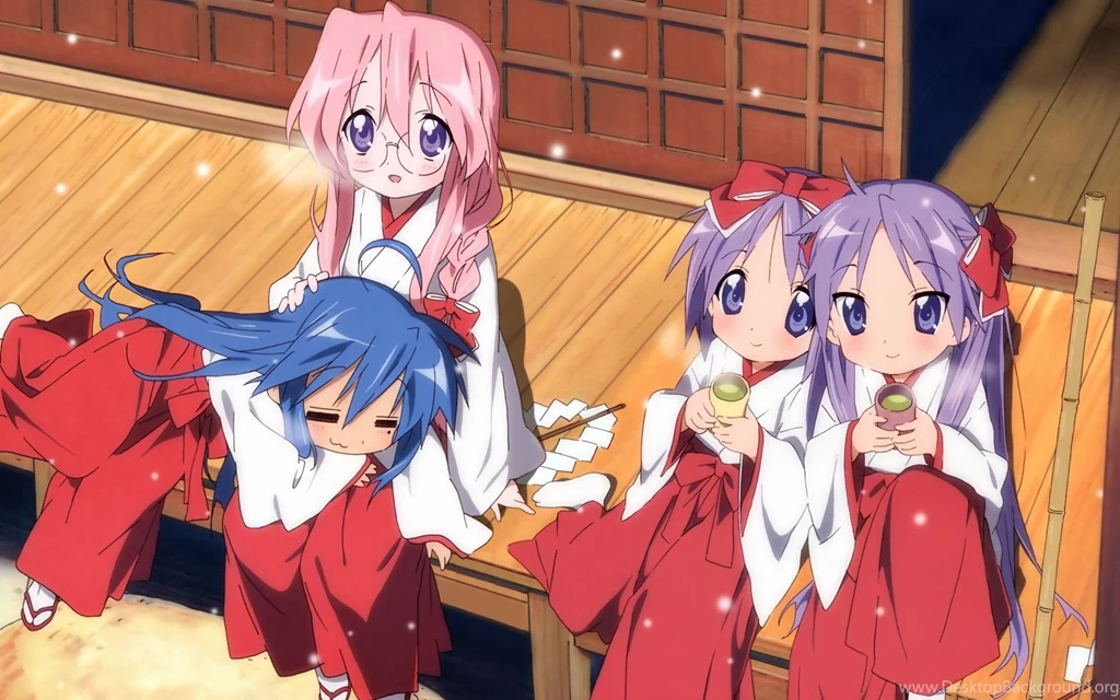 Miko Star ~A Miko's Frienship~ Lucky Star Wallpapers (15356851 ...