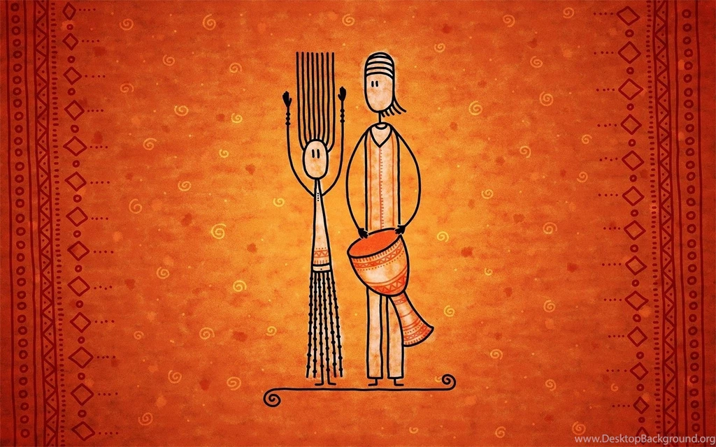 Wallpapers, African, Drawn, Backgrounds, Desktop (