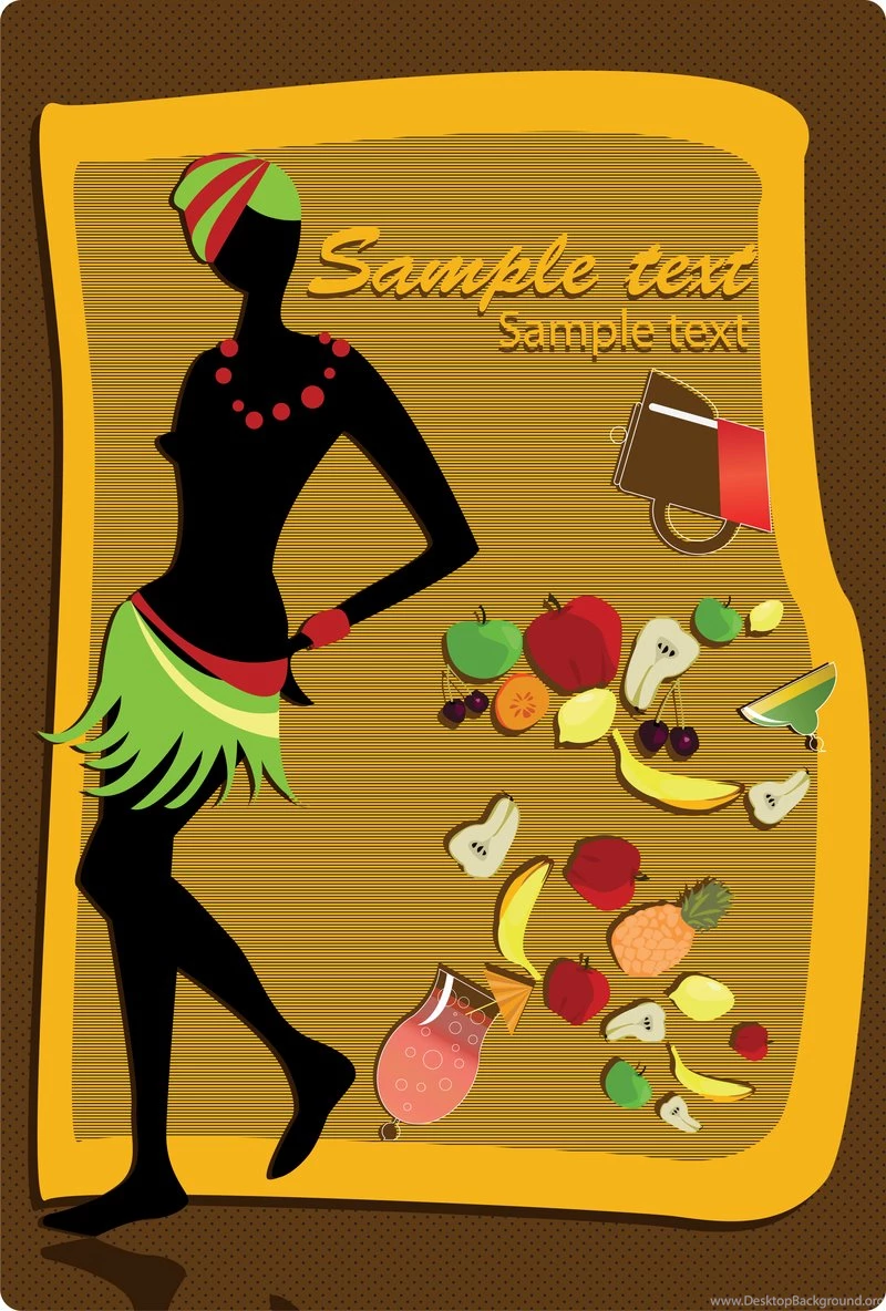 African Backgrounds Pattern Free Vector Download