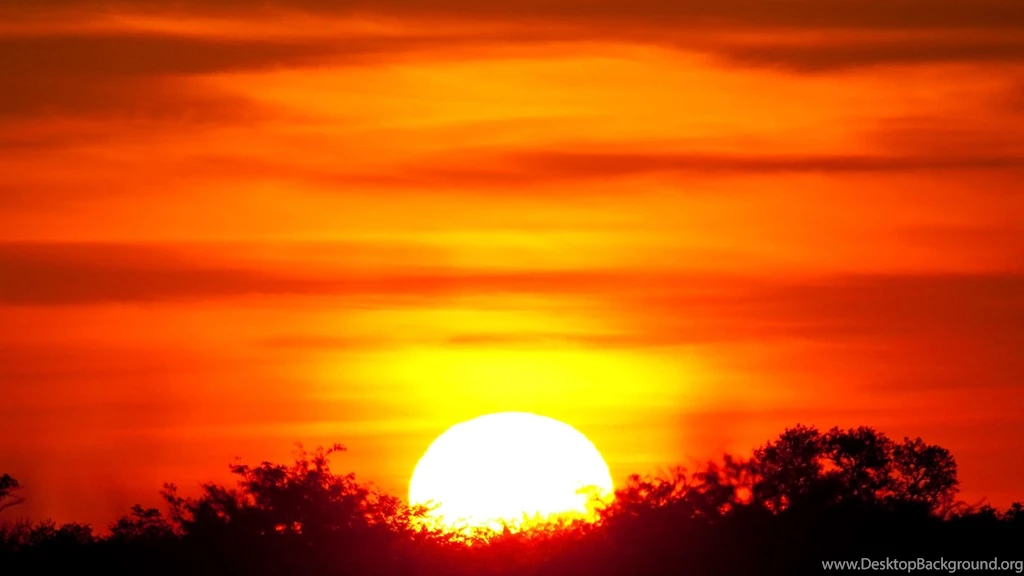 African Sunset Wallpapers