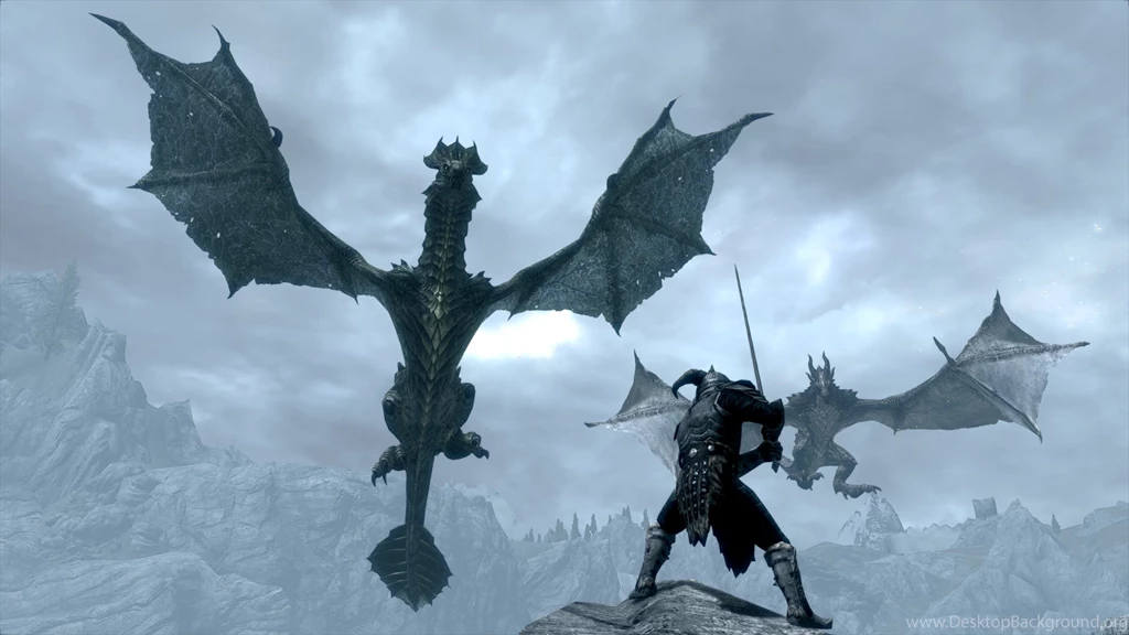 Skyrim Dragon Wallpapers 147755