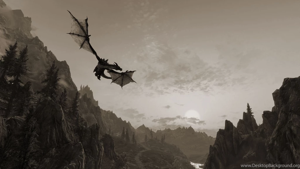 Skyrim Dragon HD Wallpapers