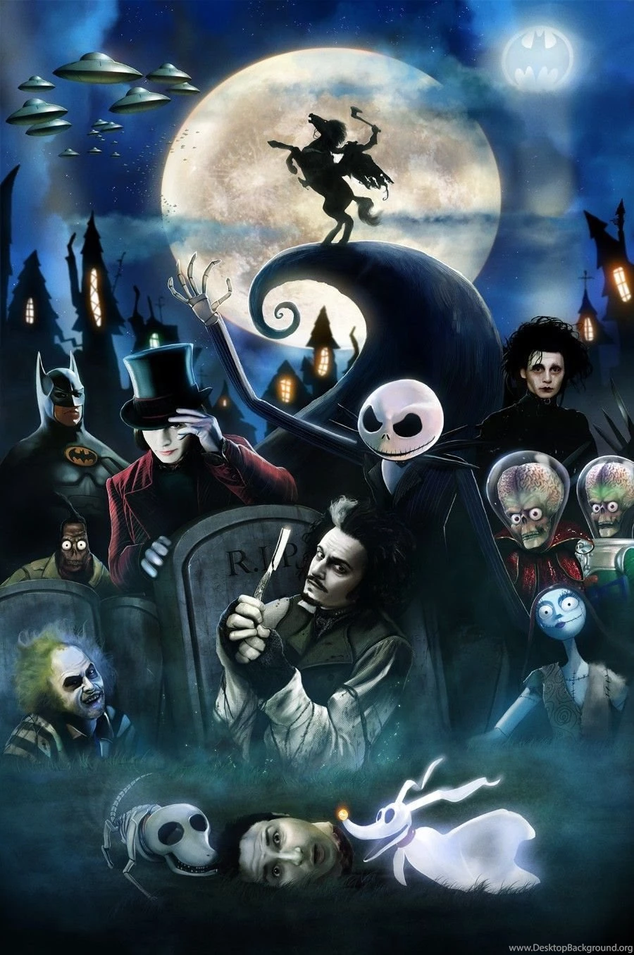 Tim Burton Characters By MrCrazyDragonpenguin On DeviantArt
