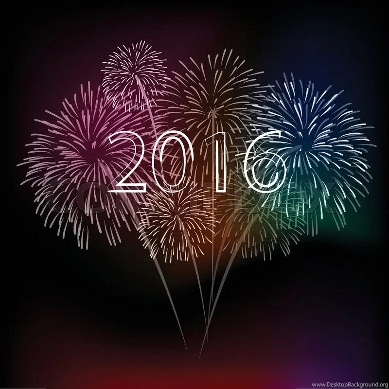 New Year Fireworks Backgrounds 2016 – Happy Holidays