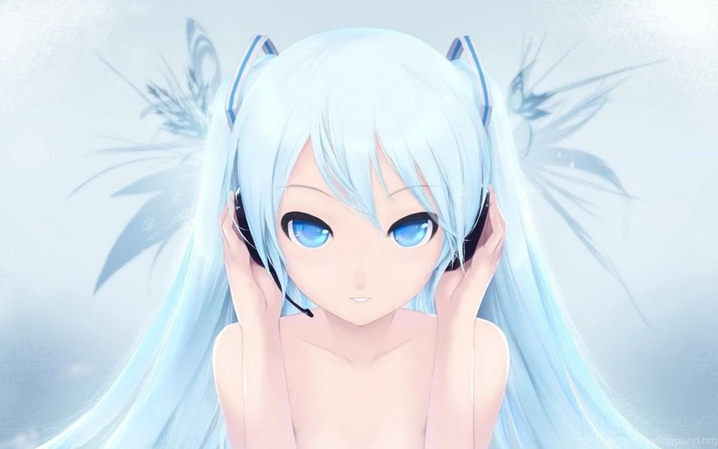 Cute Anime Girl Blue Eyes And Headphones 1920 X 1080 Download ...