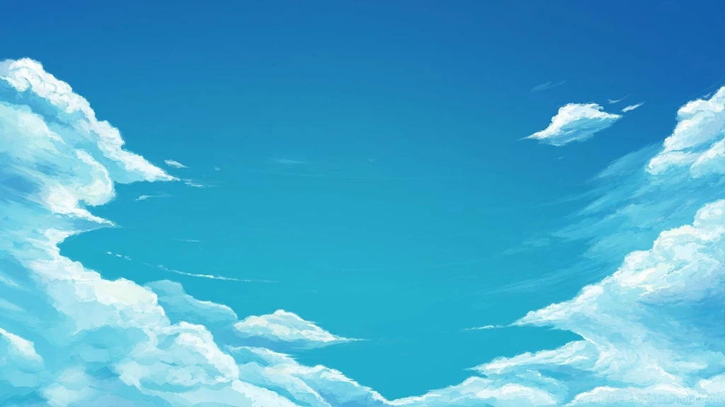 Blue Sky, Cloud, Anime, 1920x1080 HD Wallpapers And FREE Stock Photo