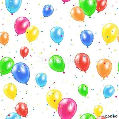 Seamless Balloons Background" Stock Image And Royalty free Vector ...