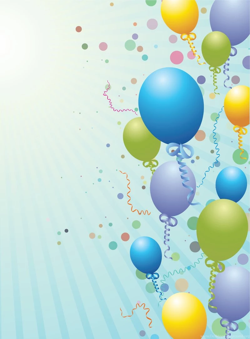 Balloons Design Backgrounds Free Vector Download