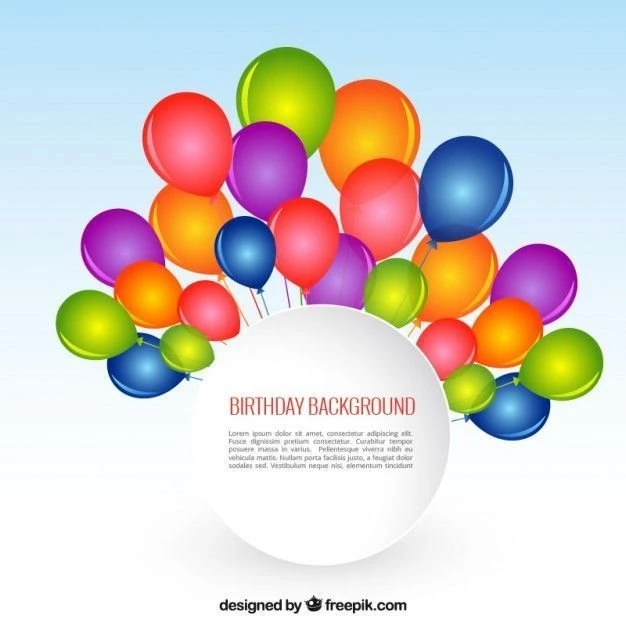 Balloons Backgrounds Vector