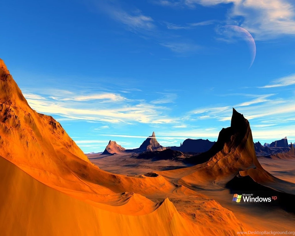 XP Alien Desert Wallpapers
