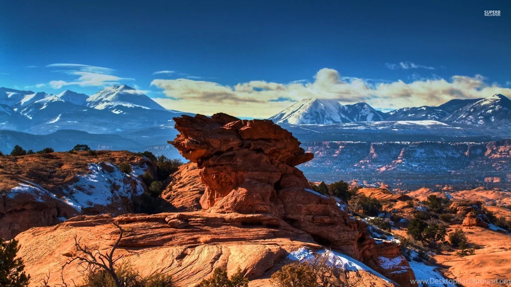 Rock Formation In The Moab Desert Wallpapers Nature Wallpapers ...