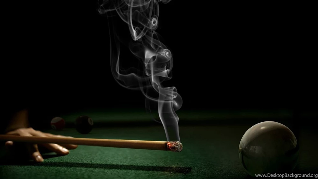 Billiards Table Top View Wallpaper.