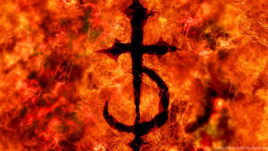 Devil Driver Artwork Flames Hd Wallpapers (