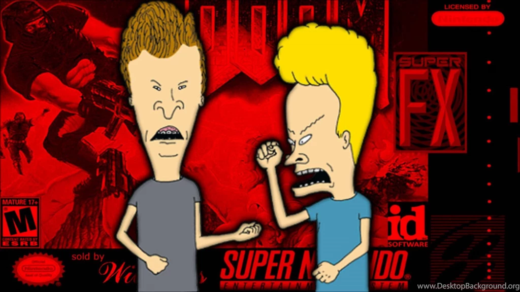 Beavis & Butthead DOOM SNES Style YouTube
