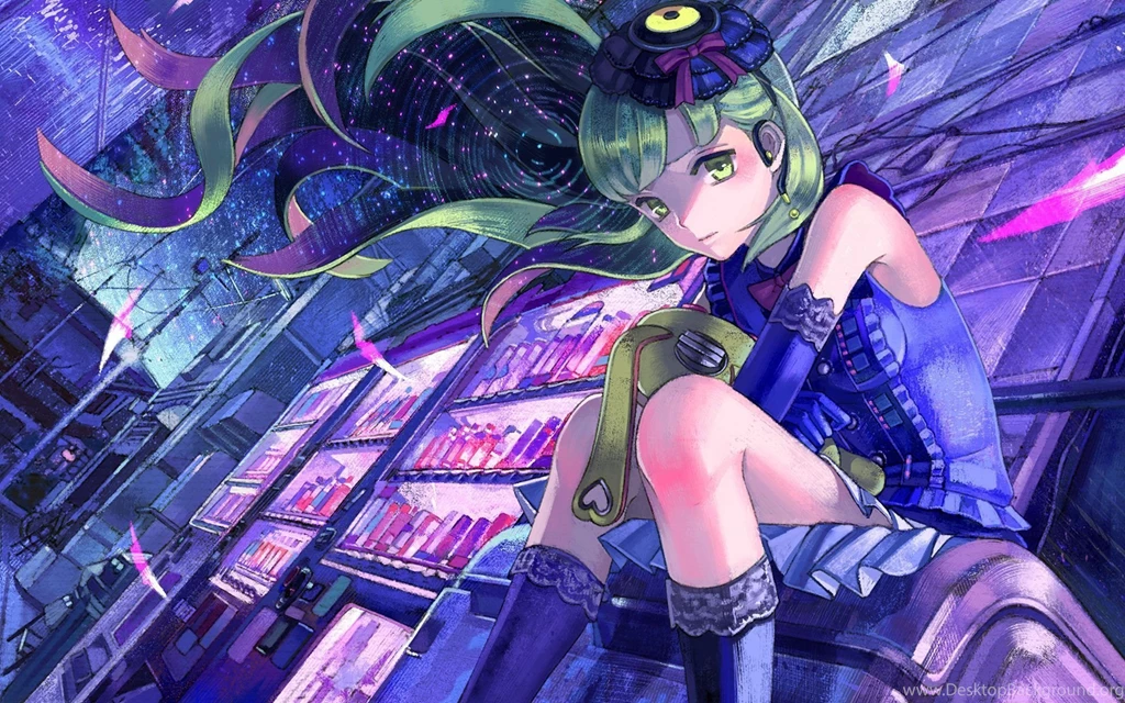 Vocaloid Long Hair Mayu Yellow Eyes Zain Wallpapers