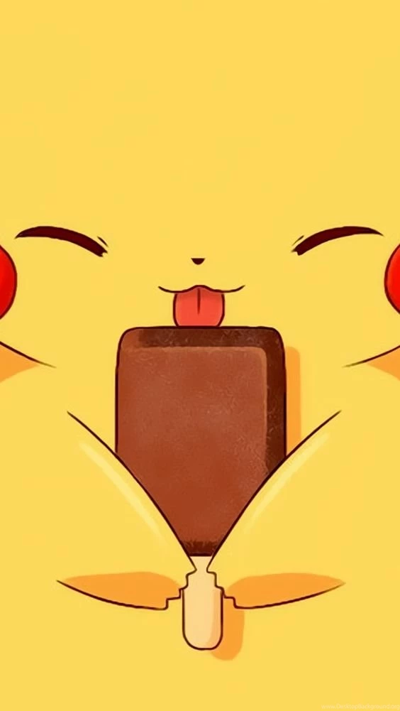 Pikachu Ice Cream Cute Pikachu iPhone Wallpapers @mobile9 ...