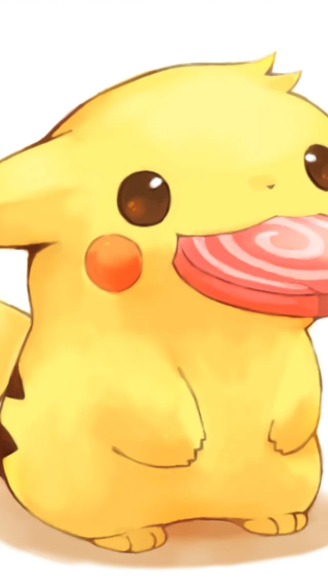 HDscreen: Pikachu Candies Desktop Bakcgrounds