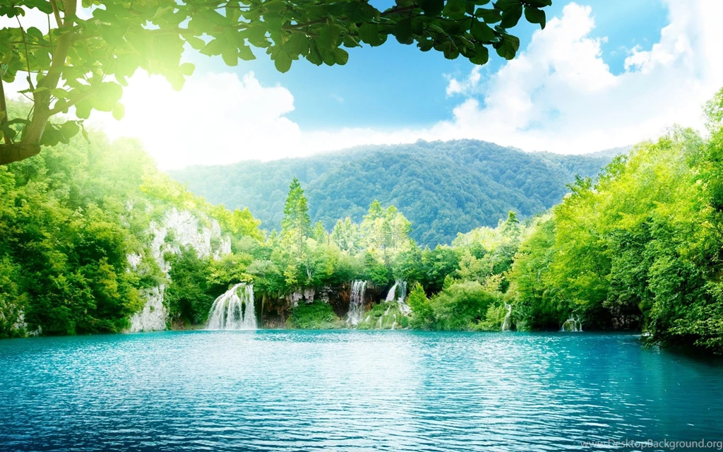 Water Fall Wallpaper Backgrounds PF4