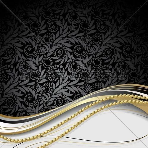 Black And Gold Backgrounds · GL Stock Images