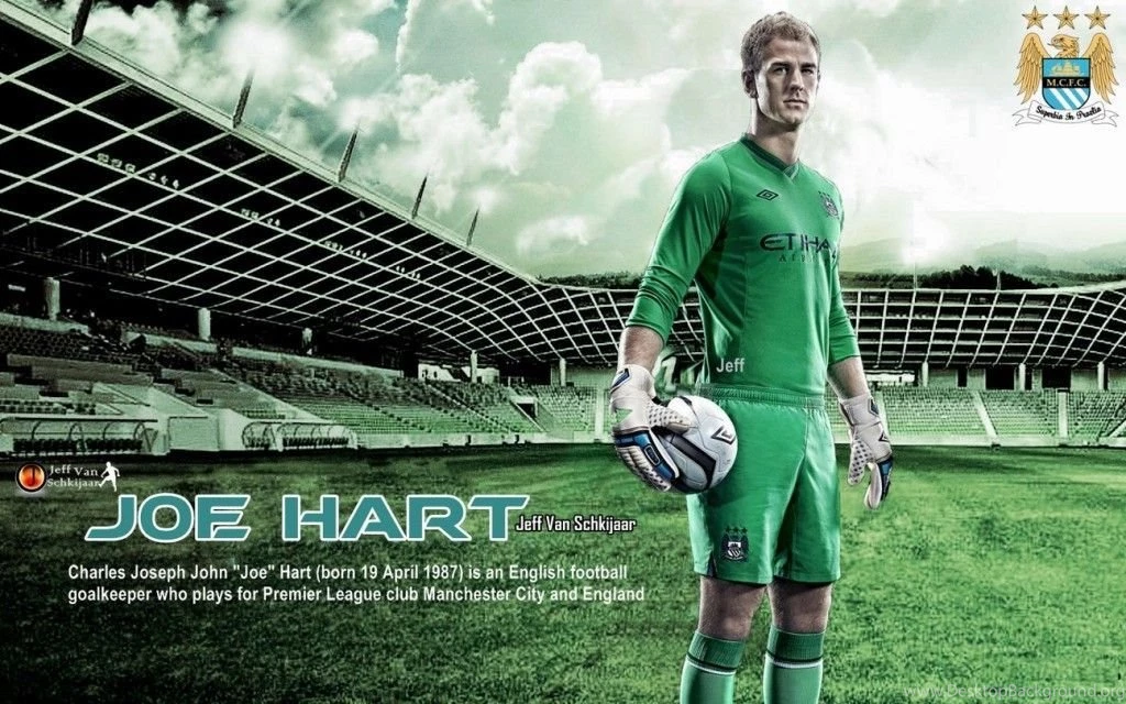 Joe Hart Manchester City Goalkeeper