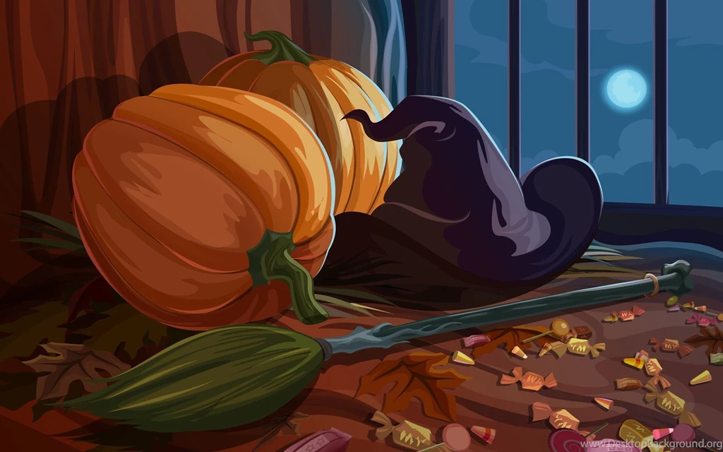 42 Halloween Wallpapers Halloween Digital Illustration Wallpapers ...