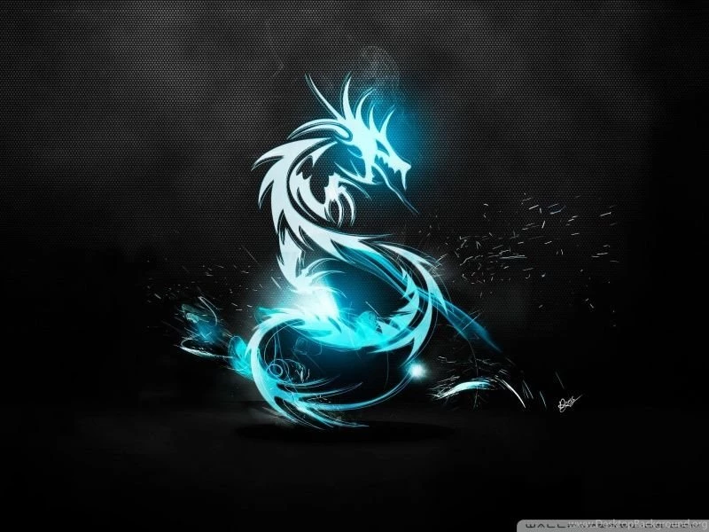 Dragon Symbol HD Desktop Wallpapers : Widescreen : High Definition ...