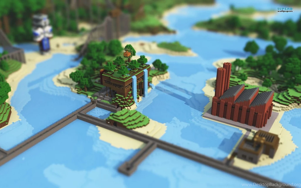 Minecraft Cityscape Wallpapers Game Wallpapers