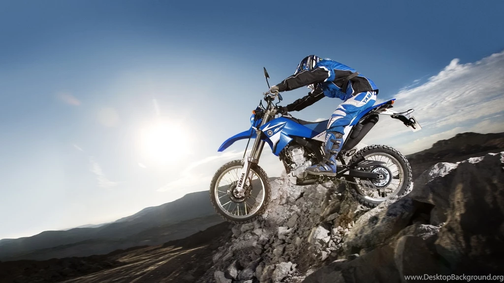 Download Wallpapers 3840x2160 Motorcycle, Stones, Extreme, Yamaha ...