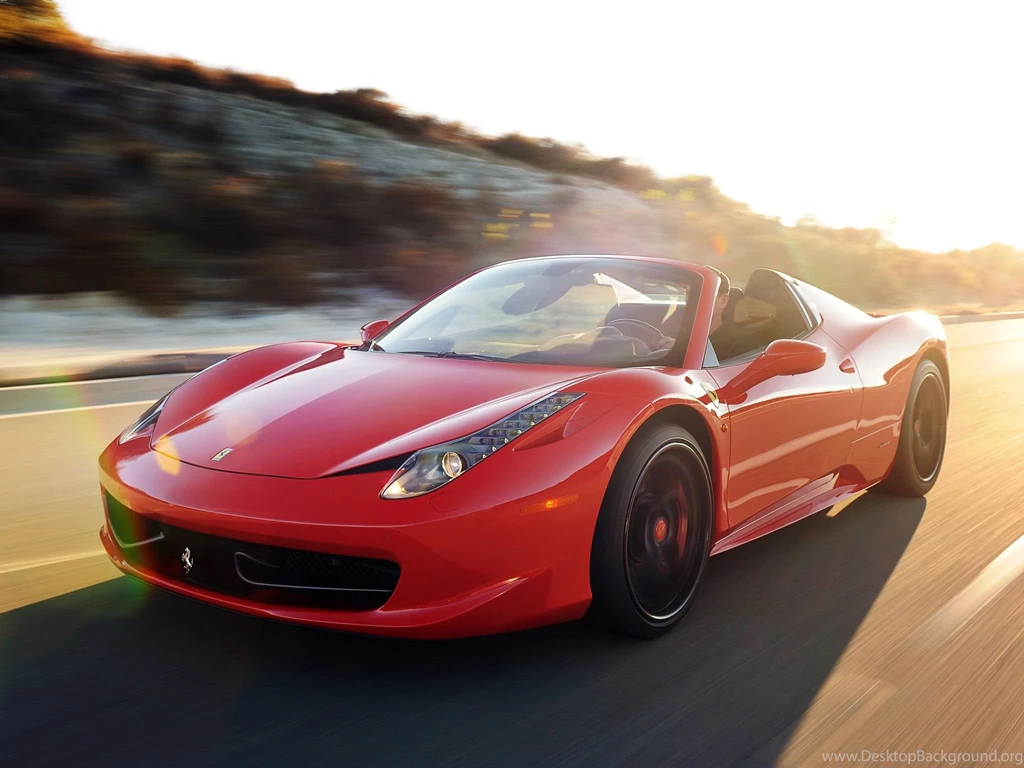 Ferrari 458 Speciale Blue Wallpaper.