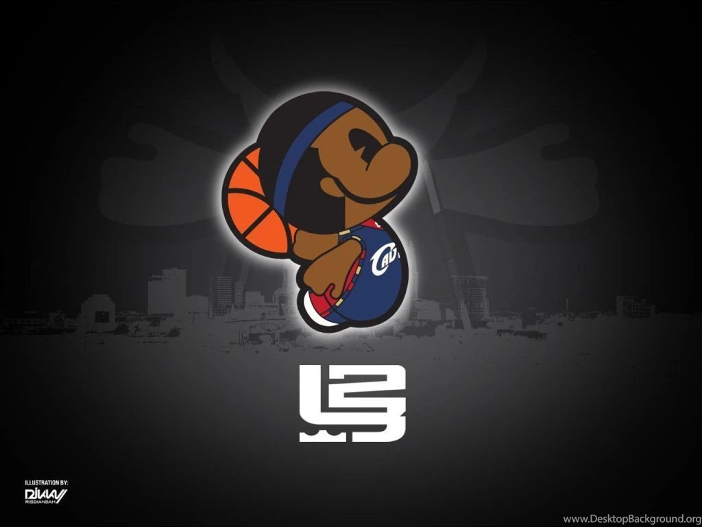 Wallpapers Lebron James Cartoon Character King James Gospel A ...