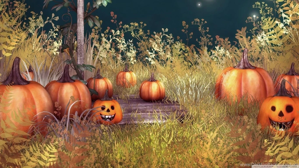 Halloween Pumpkins HD Desktop Wallpapers : High Definition : Mobile ...
