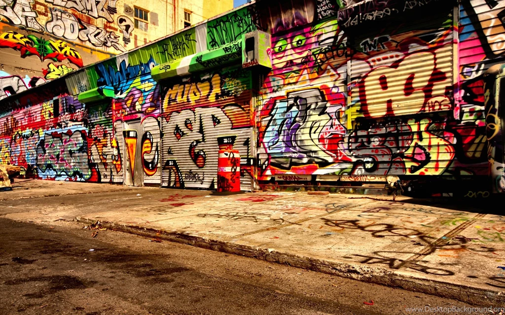 Graffiti Backgrounds Wall Street Art