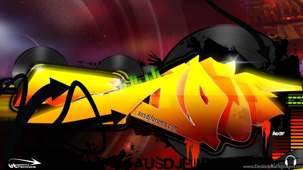 3D Graffiti Wallpapers Wide