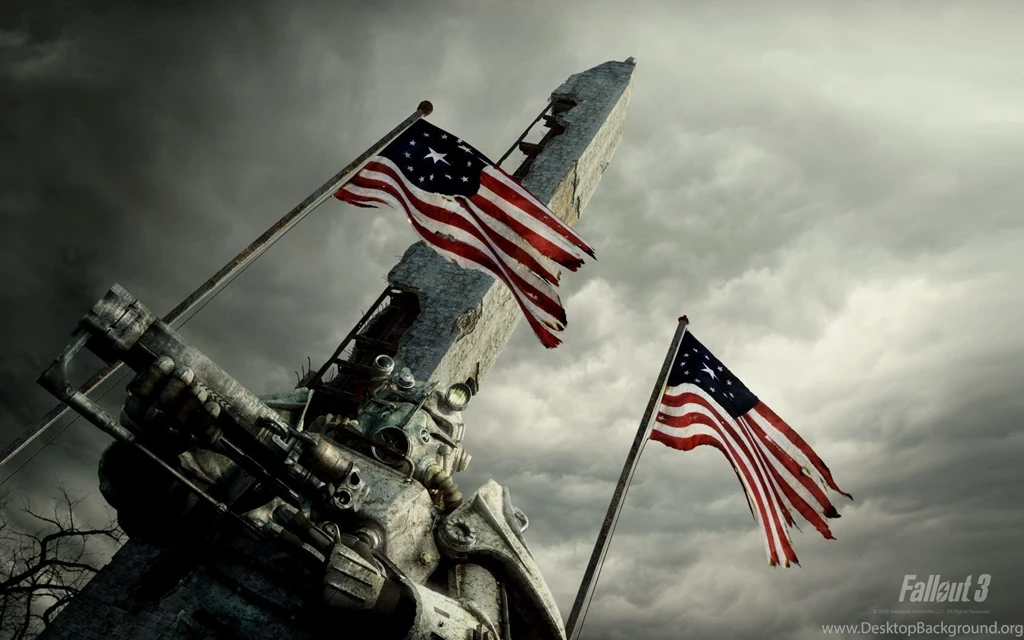 Fallout 3 America Flags Wallpaper.jpg