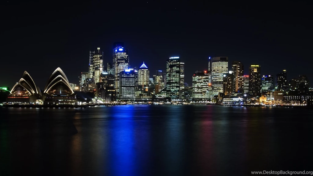 Sydney City At Night Wallpapers