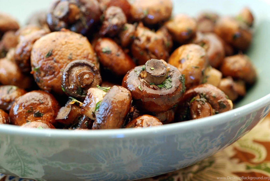 Wallpapers Plate Of Cooking Mushrooms 1600 X 1071 Food Drinks ...