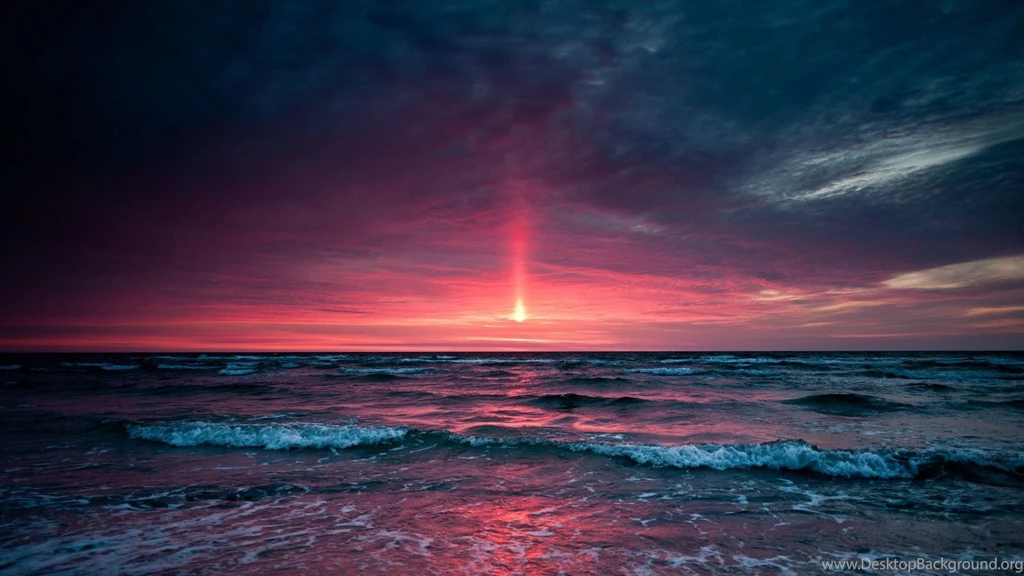 Ocean Sunset Wallpapers Desktop Backgrounds Download