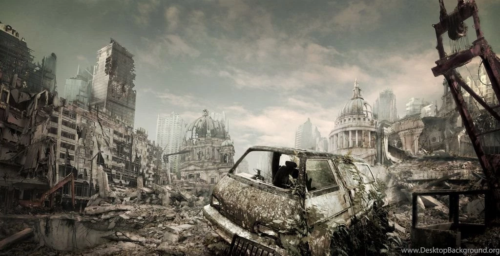 Destroyed City By ShadowYingZhi On DeviantArt