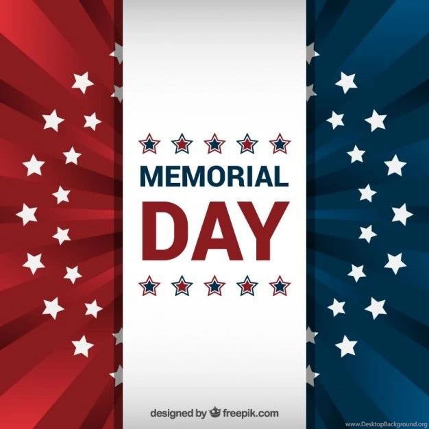 American Flag Backgrounds For Memorial Day Vector