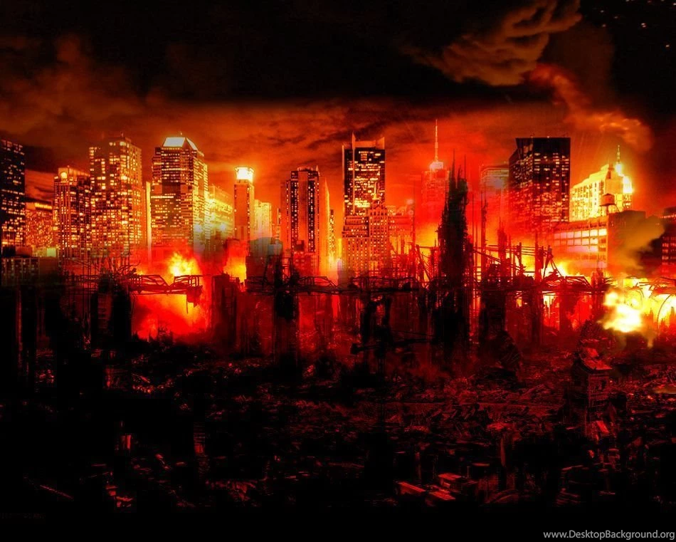 Destroyed City By ShadowYingZhi On DeviantArt